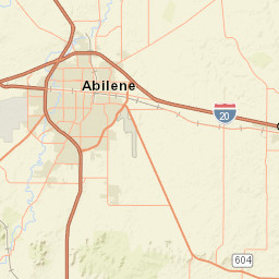 Hardin-Simmons University 2200-2298 Hickory Street Abilene TX Street Map