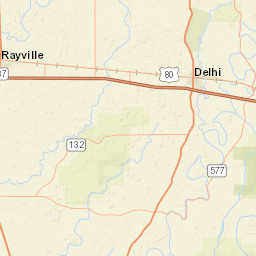 Interstate 20, Rayville, LA 71269, USA Street Map