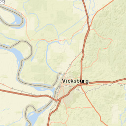 Interstate 20, Vicksburg, MS 39180, USA Street Map