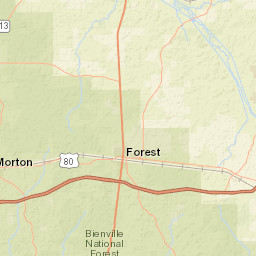 Interstate 20, Lawrence, MS 39336, USA Street Map
