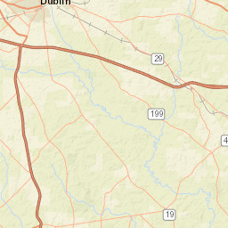 1390 Baker Church Road, Rentz, GA  Street Map