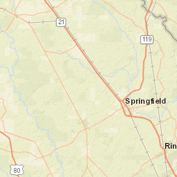 207 Cooperstown Drive, Guyton, GA Street Map