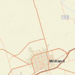5648-5698 Texas 250 Loop Midland Street Map