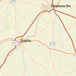 201-299 West Long, Stephenville, TX Street Map