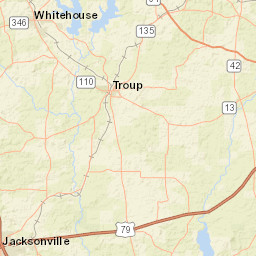 673 Main St, Overton, TX Street Map