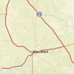 332-424 LA-509 Mansfield LA 71052 Street Map