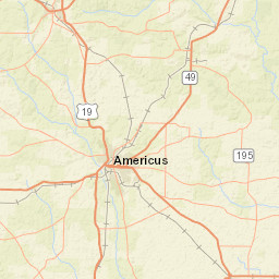 South Georgia Tech Parkway, Andersonville Street Map