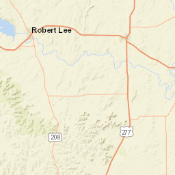 221 East 7th Street, Robert Lee, TX 76945 Street Map