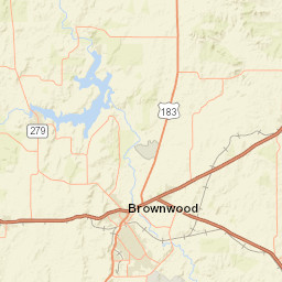 8880 Texas 279, Brownwood, TX 76801 Street Map