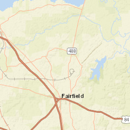 Unnamed Road, Fairfield, TX 75840, USA Street Map