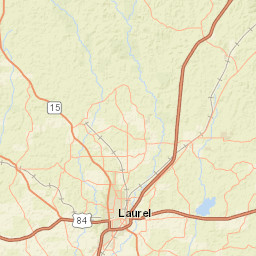 Interstate 59, Paulding, MS 39348, USA Street Map