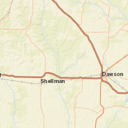 3263 Rock Storey Road, Dawson, GA Street Map