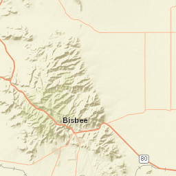 7632-7744 North Frontier Road, Mc Neal, AZ Street Map