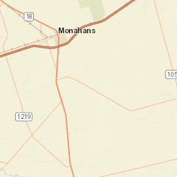 Texas 18, Monahans, TX 79756, USA Street Map