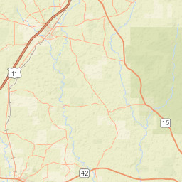 339-371 Corinth Church Road, Petal, MS Street Map