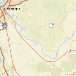 5201-5301 Baronne Street, Alexandria, LA Street Map