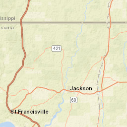 Highway 952, St. Francisville, LA 70775 Street Map