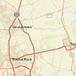 19000 Farm to Market 971, Granger, TX Street Map