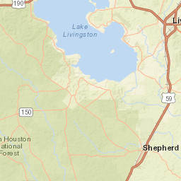 525 Texas 156, Sam Houston National Forest Street Map