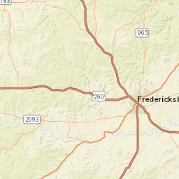 116 North Adams Street, Fredericksburg, TX Street Map