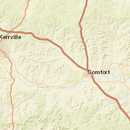 1236 East, Kerrville, TX 78028 Street Map