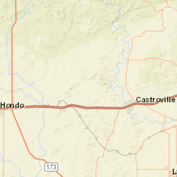 6400-6498 Old Medina Dam Road, Mico, TX Street Map