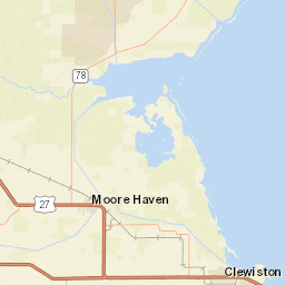 Riverside Drive, Moore Haven, FL 33471 Street Map