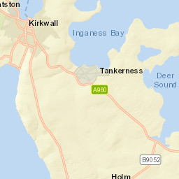 Kirkwall, Orkney Islands KW15 1PA, UK Street Map