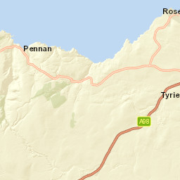 A98, Fraserburgh, Aberdeenshire AB43, UK Street Map