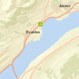 Cromarty Bridge, UK Street Map