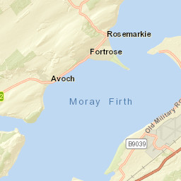 Ness Road, Fortrose, Highland IV10, UK Street Map