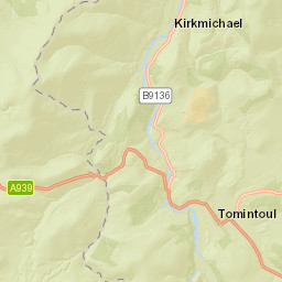 Old Military Road, Ballindalloch, Moray AB37, UKB9136, Ballin Street Map
