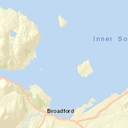 Unnamed Road Isle of Skye Highland IV49 Street Map