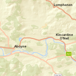 Banchory, at Potarch Rd End, Banchory Street Map