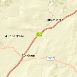 1 Old Aberdeen Rd, Fordoun, Laurencekirk, Aberdeenshire AB30  Street Map