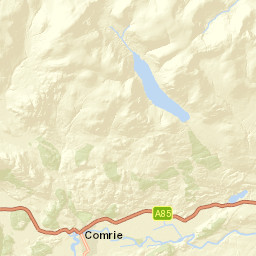Monument Road, Crieff, Perth and Kinross Street Map