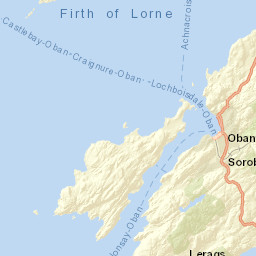 78, Oban, Argyll and Bute PA34, UK Street Map