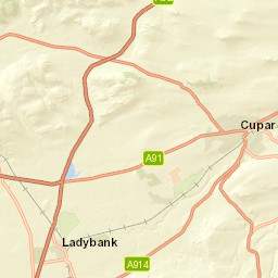 4 The Row, Cupar, Fife KY15, UK Street Map