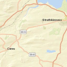 B940, Fife, UK Street Map