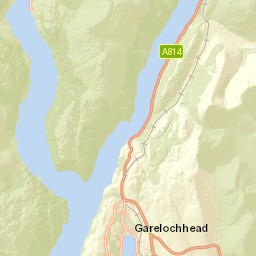 Old School Road, Garelochhead, Helensburgh Street Map