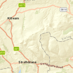 A81, Glasgow, Stirling G63 9LB, UK Street Map