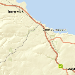 A1, Duns, Scottish Borders TD11, UK Street Map