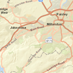 Caledonia Way W, Paisley, Renfrewshire PA3 Street Map