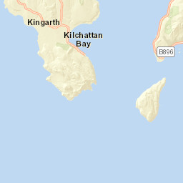 B881, Isle of Bute, Argyll and Bute PA20, UK Street Map