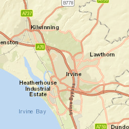Lochlibo Rd, Kilwinning, East Ayrshire KA13 Street Map