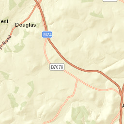 64 Ayr Road, Douglas, Lanark, South Lanarkshire Street Map