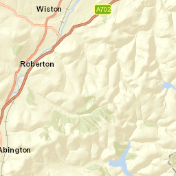 Roman Road, Biggar, South Lanarkshire Street Map