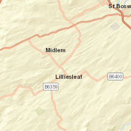 A699, Scottish Borders TD6, UK Street Map