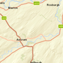 A699, Kelso, Scottish Borders TD5, UK Street Map