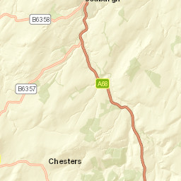 Glenacre, Jedburgh, Scottish Borders TD8 Street Map